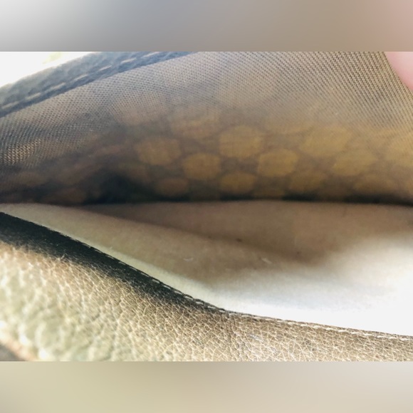 Vintage ✨ Gucci GG Monogram Coated Canvas Leather Crossbody Authenticated COA - Picture 8 of 16